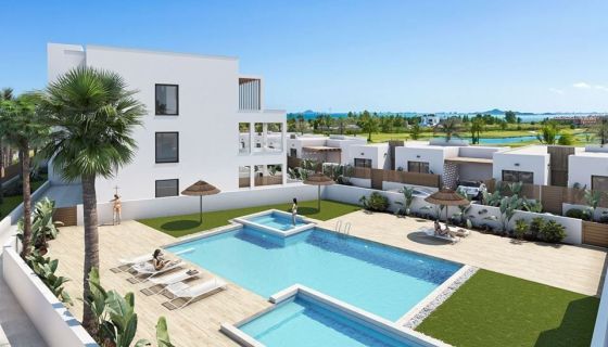 APARTAMENTO NUEVO T3 69 M2 TERRAZA VISTA AL MAR LOS ALCAZARES