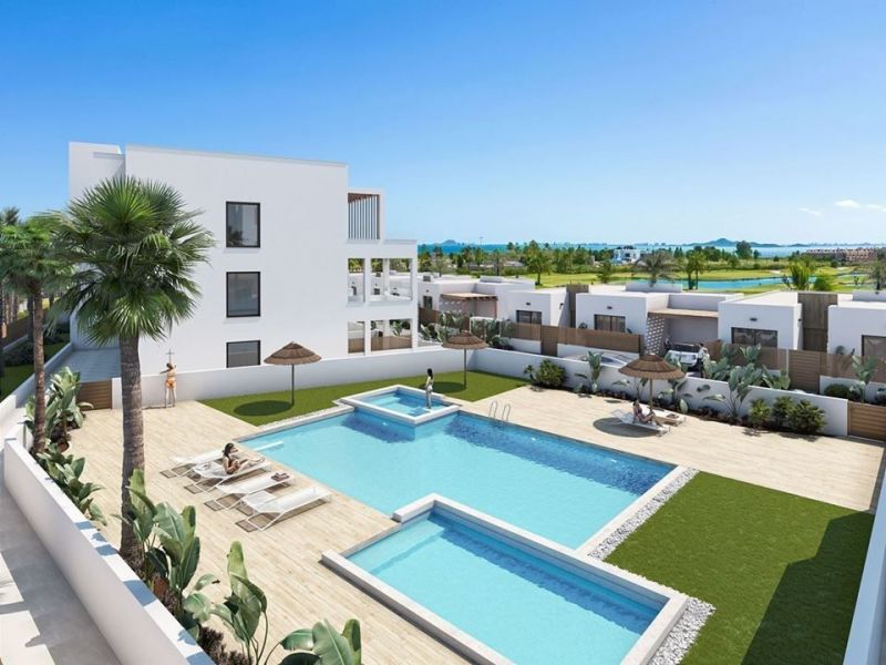 Se alquila APARTAMENTO NUEVO T3 69 M2 TERRAZA VISTA AL MAR LOS ALCAZARES