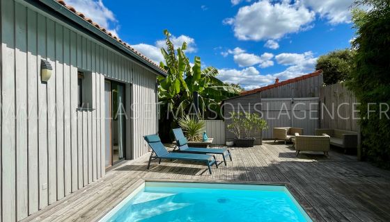 A vendre Superbe Maison typique du bassin 5 PIECES 115 M² PROCHE PLAGE ARES