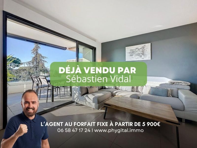 A louer APPARTEMENT T3 69 M2 TERRASSE VUE MER ANTIBES