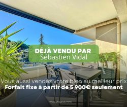 A louer APPARTEMENT T3 69 M2 TERRASSE VUE MER ANTIBES