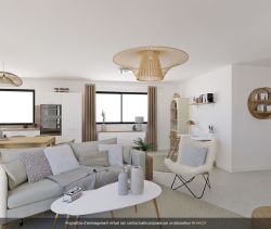 A vendre APPARTEMENT NEUF T4 97 M2 BORD DE MER LA PALMYRE