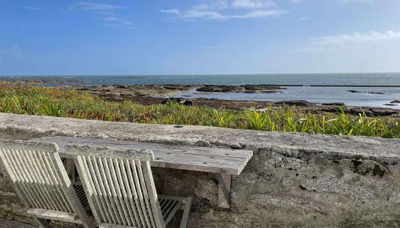 vente Maison de pêcheur les pieds dans l'eau Treffiagat