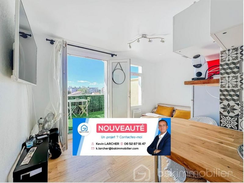 APPARTEMENT T2 28 M2 TERRASSE VUE MER PALAVAS LES FLOTS