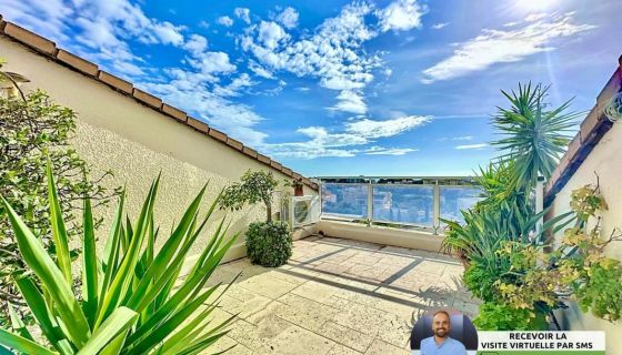 APPARTEMENT DUPLEX T4 128 M2 TERRASSE VUE MER ANTIBES