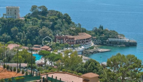 A louer PENTHOUSE DE PRESTIGE T7 344 M2 TERRASSE BORD DE MER ROQUEBRUNE CAP MARTIN