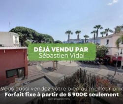 A louer APPARTEMENT T2 46 M2 TERRASSE BORD DE MER JUAN LES PINS
