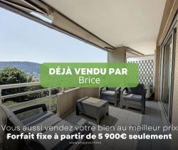 A louer APPARTEMENT DE PRESTIGE T2 55 M2 TERRASSE BORD DE MER NICE