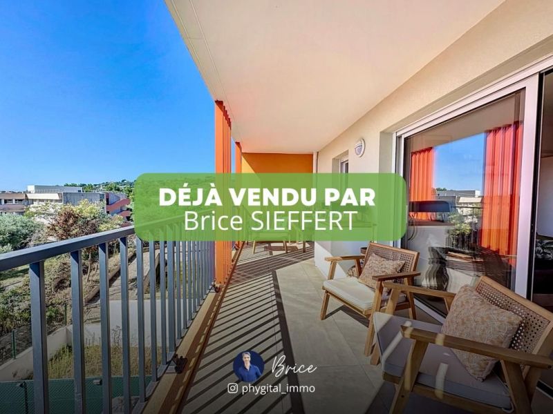 A louer APPARTEMENT NEUF T2 42 M2 TERRASSE BORD DE MER NICE