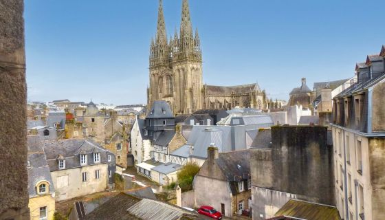 For sale Exceptional apartment in the center of Quimper with view of the Odet