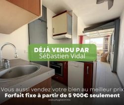 A louer STUDIO  20 M2 TERRASSE BORD DE MER VILLENEUVE LOUBET