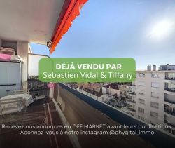 A louer APPARTEMENT T3 68 M2 TERRASSE VUE MER CAGNES SUR MER