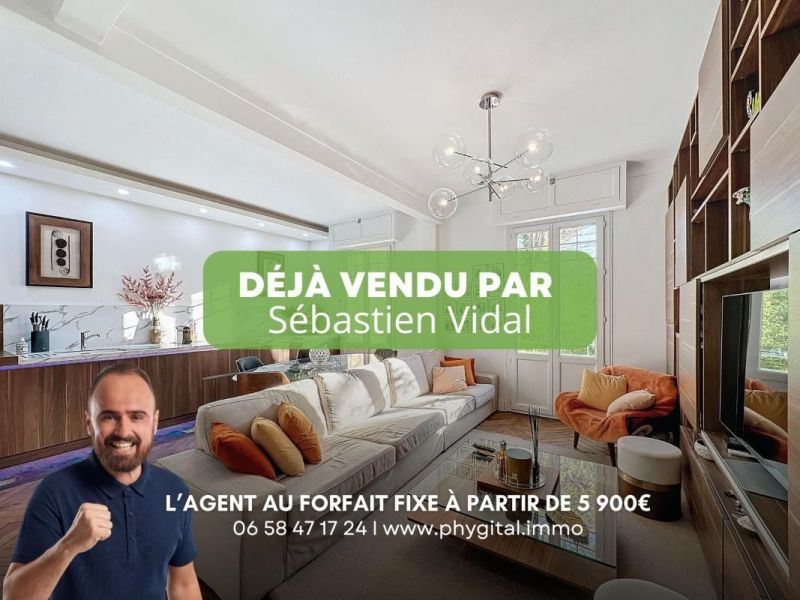 A louer APPARTEMENT T2 50 M2 BORD DE MER JUAN LES PINS