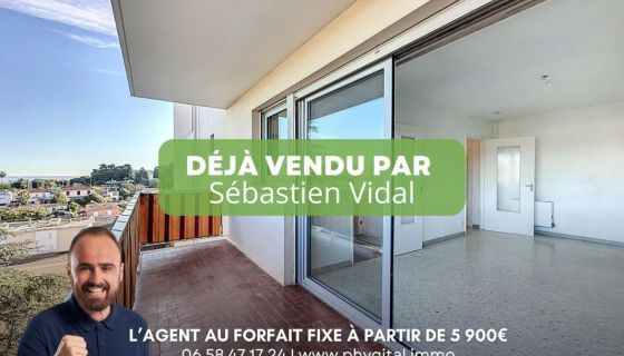 A louer STUDIO  25 M2 TERRASSE VUE MER ANTIBES