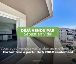 A louer APPARTEMENT T3 56 M2 TERRASSE BORD DE MER ANTIBES