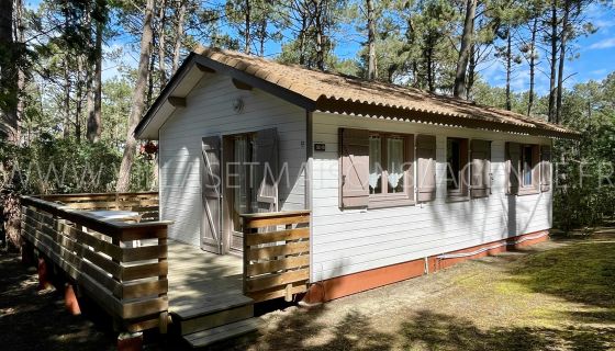 For sale CHARMING 4-ROOM CHALET 42 M² IN THE NATURIST VILLAGE OF LA JENNY LE PORGE