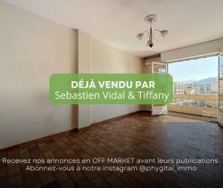 A louer APPARTEMENT T3 66 M2 BORD DE MER NICE