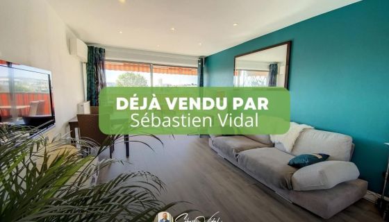 A louer APPARTEMENT T3 65 M2 TERRASSE VUE MER ANTIBES