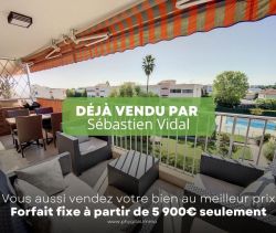 A louer APPARTEMENT T3 65 M2 TERRASSE VUE MER ANTIBES