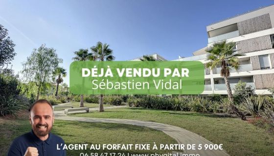 A louer APPARTEMENT T3 66 M2 TERRASSE BORD DE MER SAINT LAURENT DU VAR