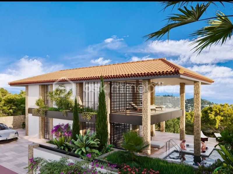 MAISON  D'ARCHITECTE BORD DE MER CANNES