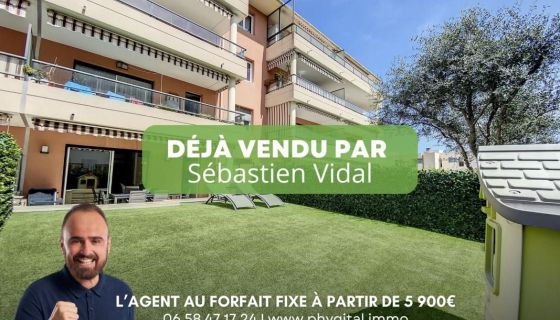 A louer APPARTEMENT T2 52 M2 TERRASSE BORD DE MER ANTIBES