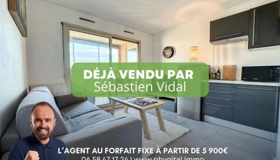 A louer APPARTEMENT T2 34 M2 TERRASSE BORD DE MER ANTIBES