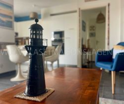 For sale superb 2-room apartment 47 M² NEAR ARES BEACH