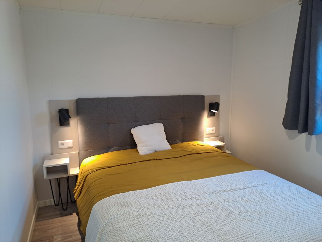 Chambre lit double chalet 45m²