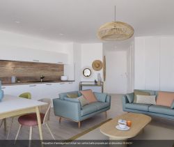 A louer APPARTEMENT NEUF T3 60 M2 TERRASSE BORD DE MER LA PALMYRE