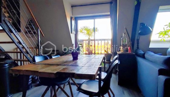 A louer APPARTEMENT DUPLEX T2 48 M2 VUE MER VILLERS SUR MER