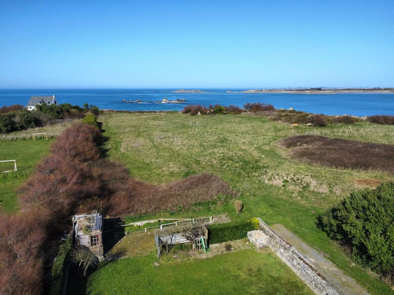 vente Maison en pierres de taille à 100 m de la plage vue mer de la terrasse