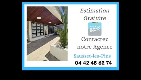 A louer APPARTEMENT T2 33 M2 VUE MER SAUSSET LES PINS