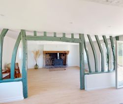 A vendre LONGERE RENOVEE  5 PIECES 120 M2 BORD DE MER BLOSSEVILLE