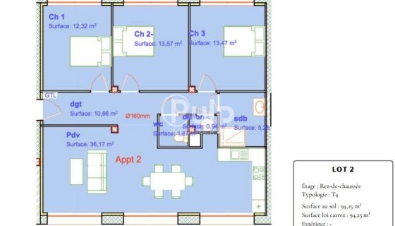 A louer APPARTEMENT T4 94 M2 BORD DE MER BOULOGNE SUR MER