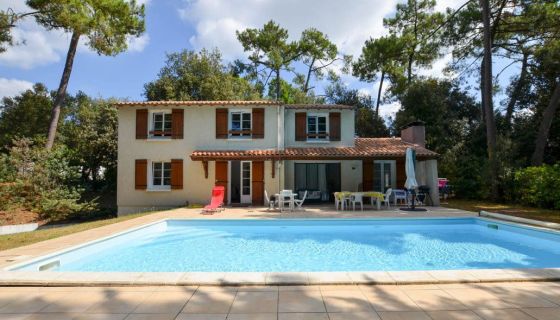 A vendre VILLA avec PISCINE ChauffÃ©e 5 piÃ¨ces LA PALMYRE - QUARTIER C 17570 La Palmyre