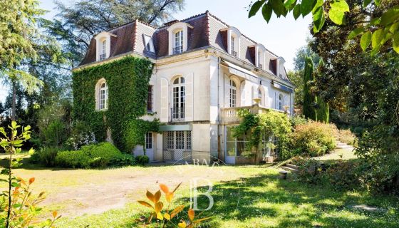 A vendre SUPERBE MAISON DE MAITRE 13 PIECES 428 M² AIRE SUR l'ADOUR