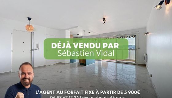 A louer APPARTEMENT T4 82 M2 BORD DE MER SAINT LAURENT DU VAR