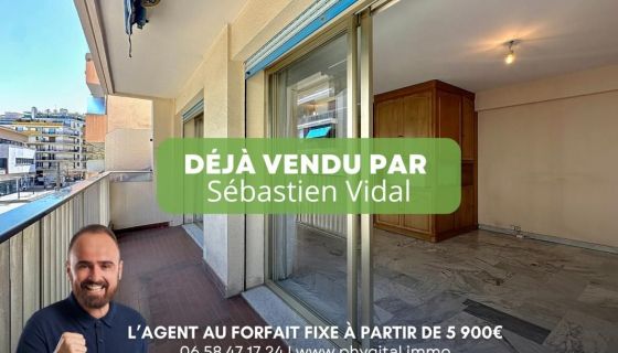 A louer APPARTEMENT T2 49 M2 TERRASSE BORD DE MER ANTIBES