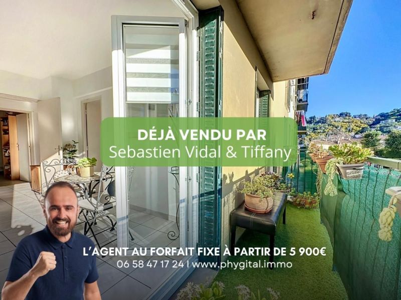 A louer APPARTEMENT T2 44 M2 BORD DE MER VALLAURIS