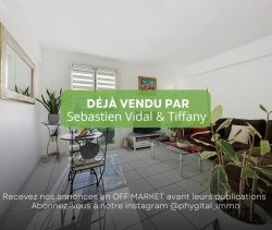 A louer APPARTEMENT T2 44 M2 BORD DE MER VALLAURIS