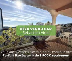 A louer APPARTEMENT T3 74 M2 TERRASSE BORD DE MER GRASSE