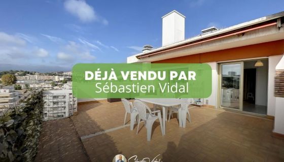 A louer APPARTEMENT T2 59 M2 TERRASSE BORD DE MER CAGNES SUR MER