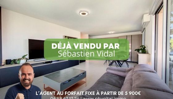 A louer APPARTEMENT T4 85 M2 TERRASSE VUE MER SAINT LAURENT DU VAR