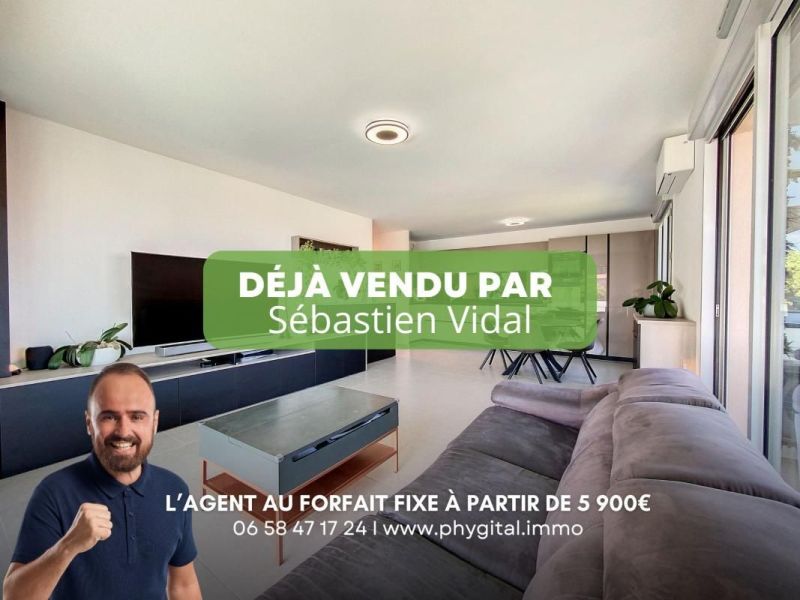 A louer APPARTEMENT T4 85 M2 TERRASSE VUE MER SAINT LAURENT DU VAR