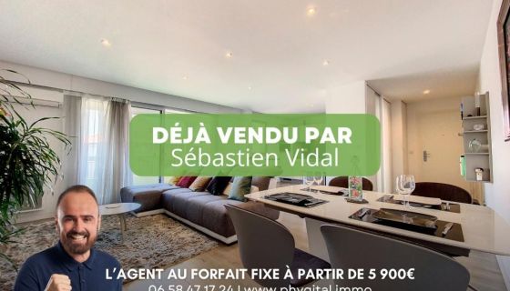 A louer APPARTEMENT T3 70 M2 TERRASSE BORD DE MER ANTIBES