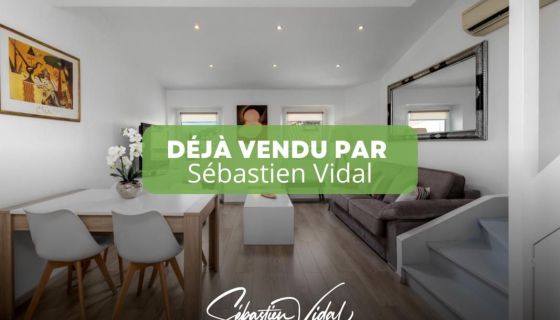 A louer APPARTEMENT DUPLEX T2 43 M2 BORD DE MER CANNES