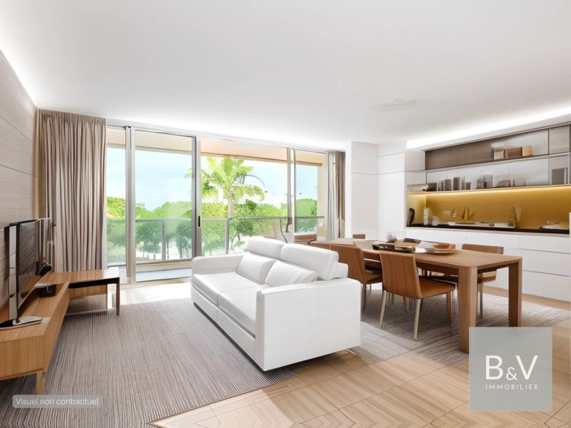 A vendre Appartement T4 80 m² vue mer panoramique  VILLENEUVE LOUBET