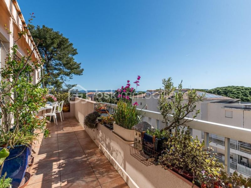 A louer APPARTEMENT T3 59 M2 TERRASSE BORD DE MER HYERES