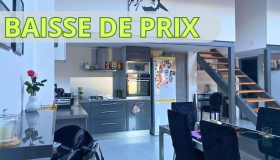 A vendre LOFT  74 M2 TERRASSE BORD DE MER AGDE